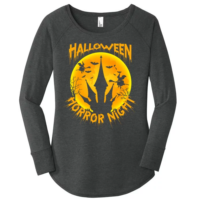 Halloween Horror Night Women's Perfect Tri Tunic Long Sleeve Shirt