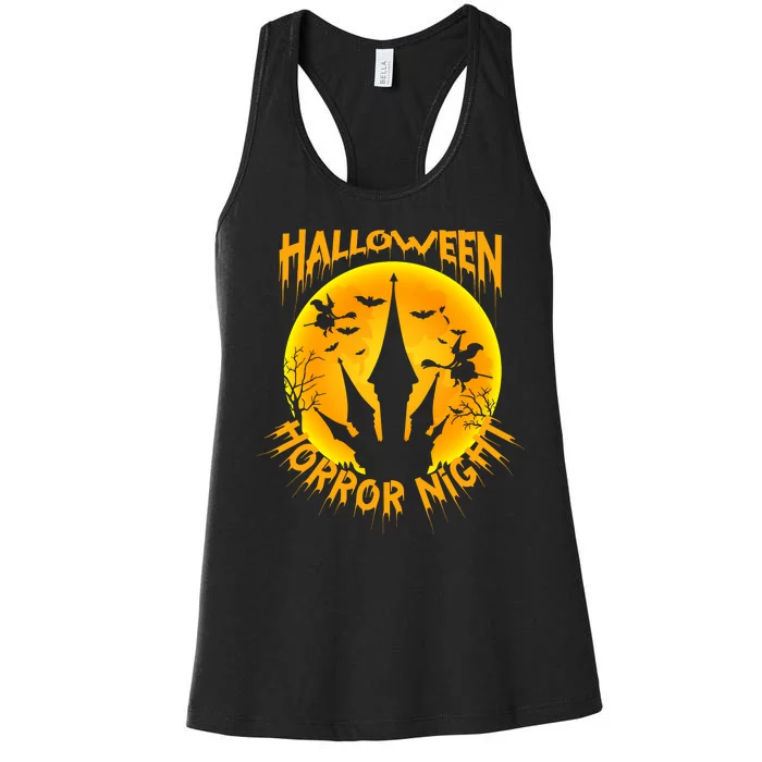 Halloween Horror Night Women's Racerback Tank