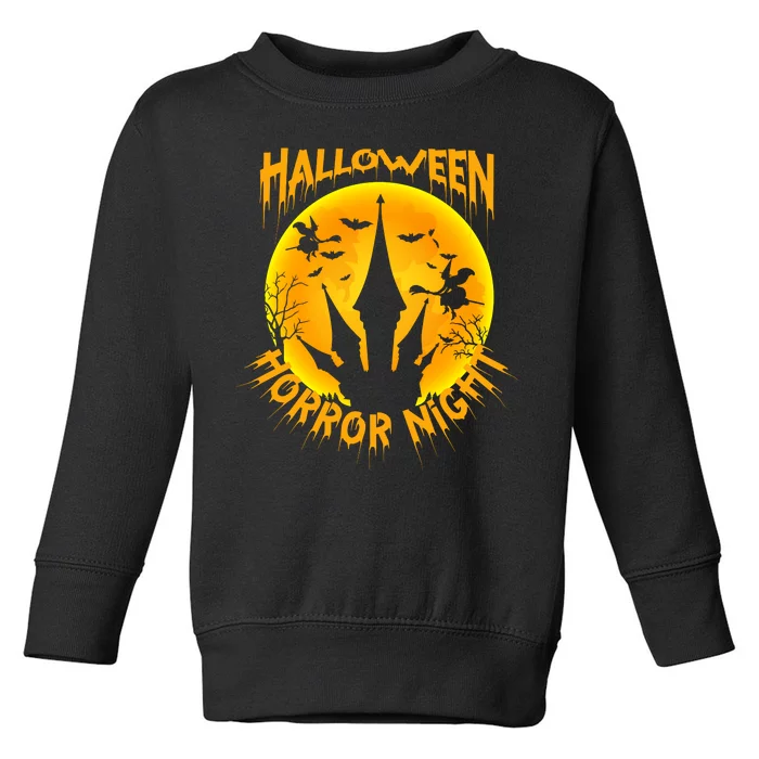 Halloween Horror Night Toddler Sweatshirt