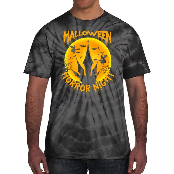 Halloween Horror Night Tie-Dye T-Shirt