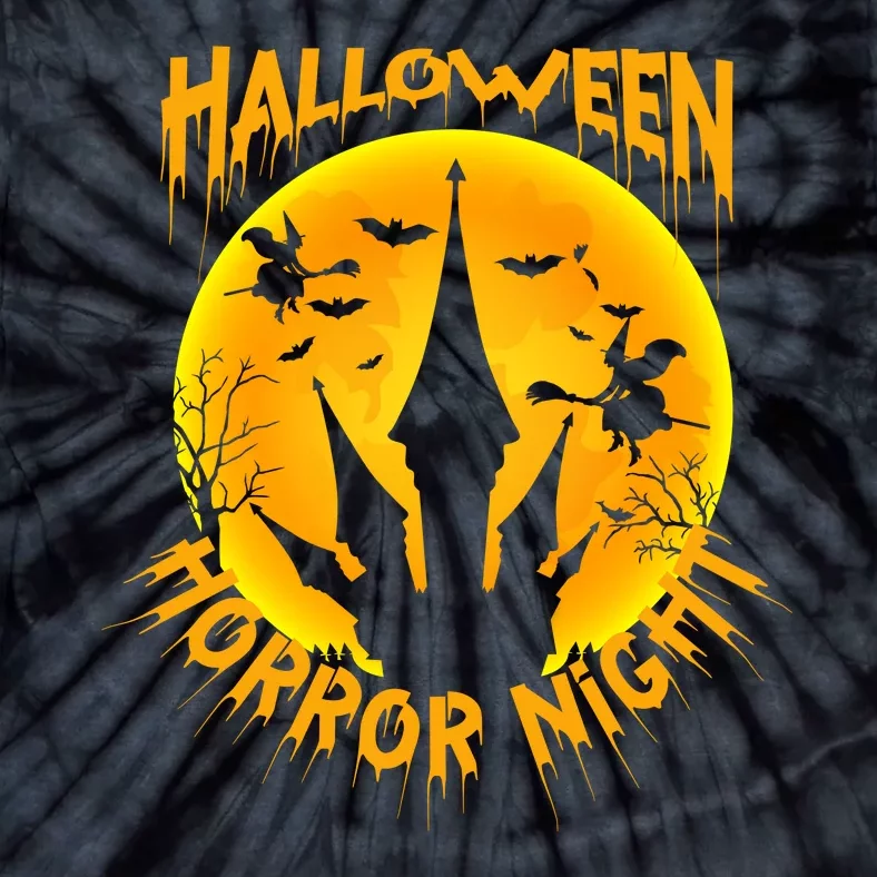 Halloween Horror Night Tie-Dye T-Shirt