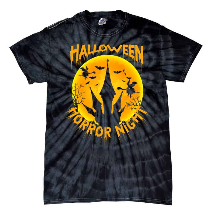 Halloween Horror Night Tie-Dye T-Shirt