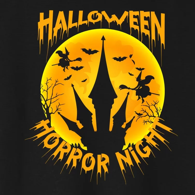 Halloween Horror Night Women's Crop Top Tee