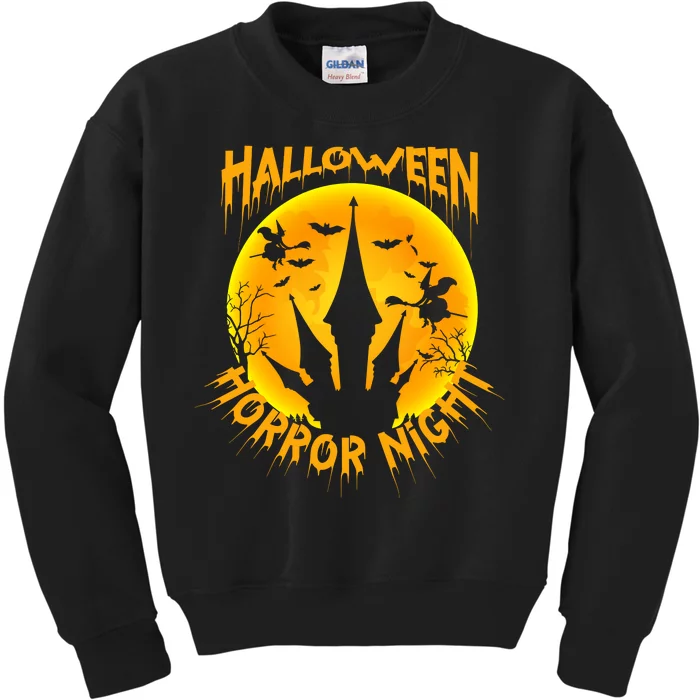 Halloween Horror Night Kids Sweatshirt