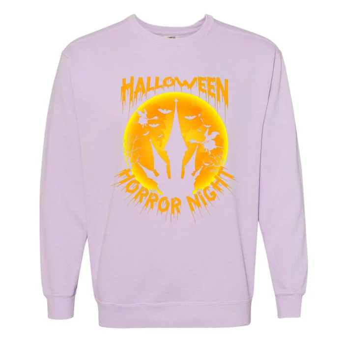 Halloween Horror Night Garment-Dyed Sweatshirt