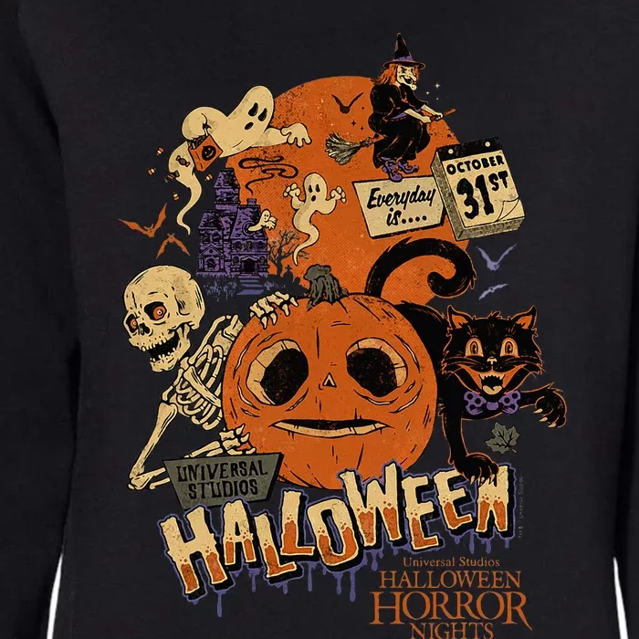 Halloween Horror Nights HHN Lil Boo Womens California Wash Sweatshirt