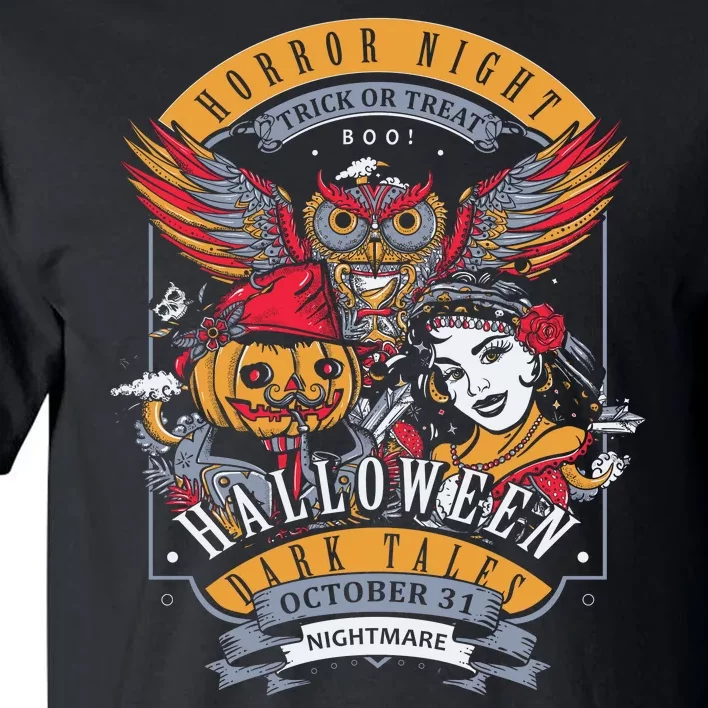 Halloween Horror Night Tall T-Shirt