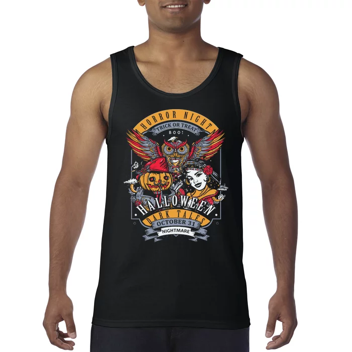 Halloween Horror Night Tank Top