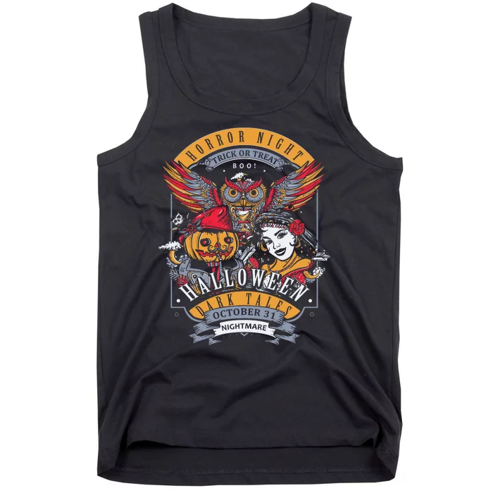 Halloween Horror Night Tank Top