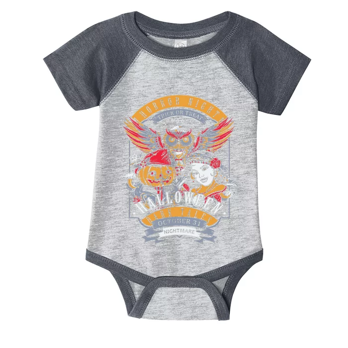 Halloween Horror Night Infant Baby Jersey Bodysuit