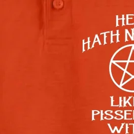 Hell Hath No Fury Like A Pissed Off Witch Dry Zone Grid Performance Polo