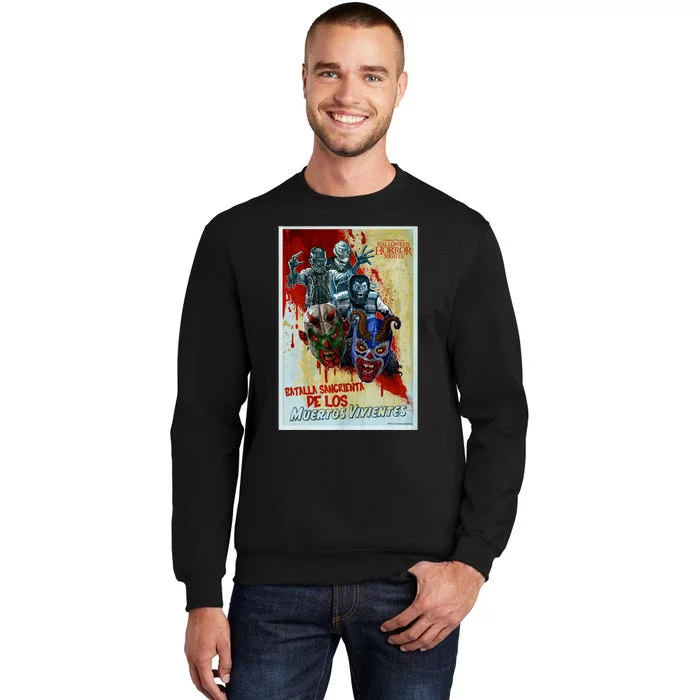 Halloween Horror Nights Luchadores Monstruosos Sweatshirt