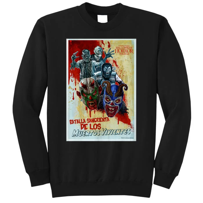 Halloween Horror Nights Luchadores Monstruosos Sweatshirt