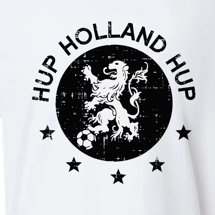 Hup Holland Netherlands Orange Soccer Sueded Cloud Jersey T-Shirt