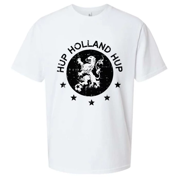 Hup Holland Netherlands Orange Soccer Sueded Cloud Jersey T-Shirt