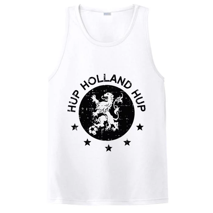 Hup Holland Netherlands Orange Soccer Performance Tank