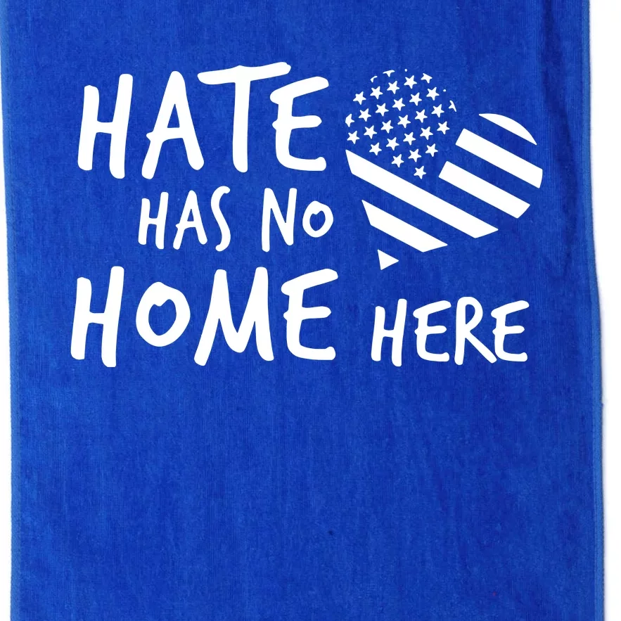 Hate Has No Home Here Platinum Collection Golf Towel