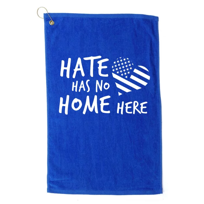 Hate Has No Home Here Platinum Collection Golf Towel