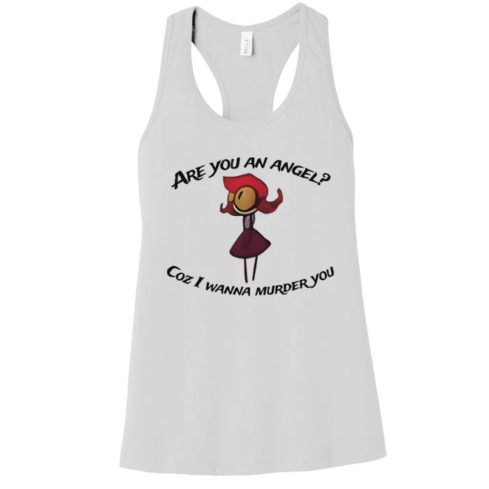 Hazbin Hotel Niffty Women's Racerback Tank