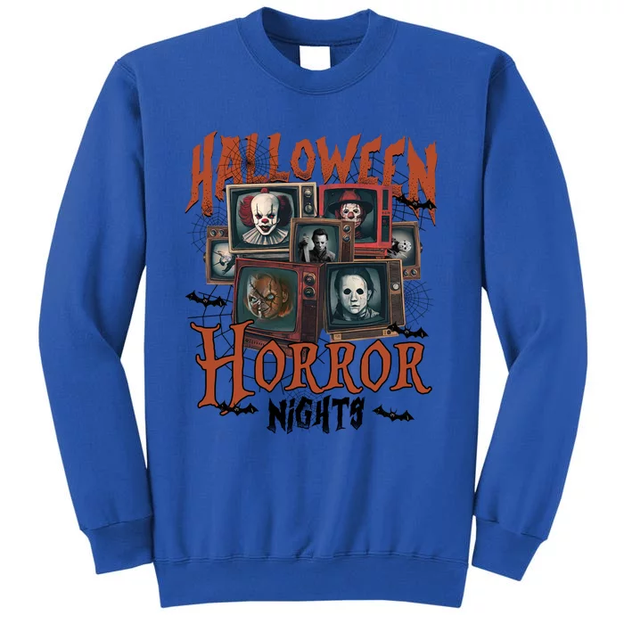 Halloween Horror Nights Horror Movie Characters Horror Tall Sweatshirt