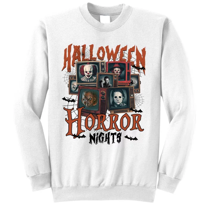 Halloween Horror Nights Horror Movie Characters Horror Sweatshirt