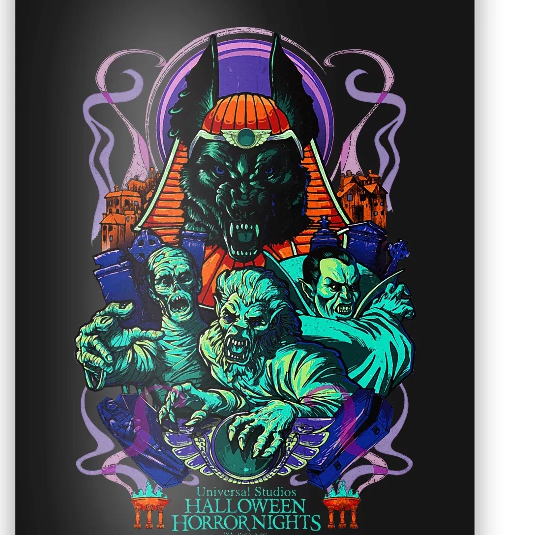 Halloween Horror Nights Universal Monsters The Mummy Poster