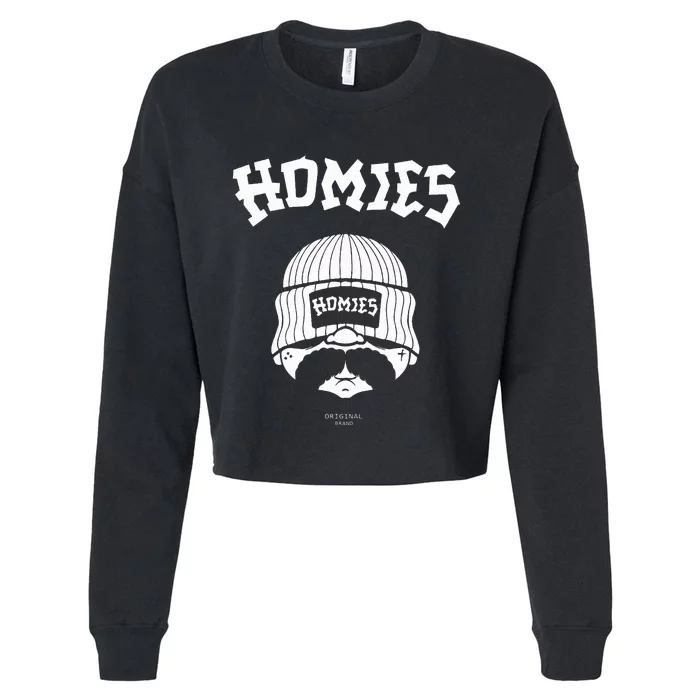 Homies Cropped Pullover Crew