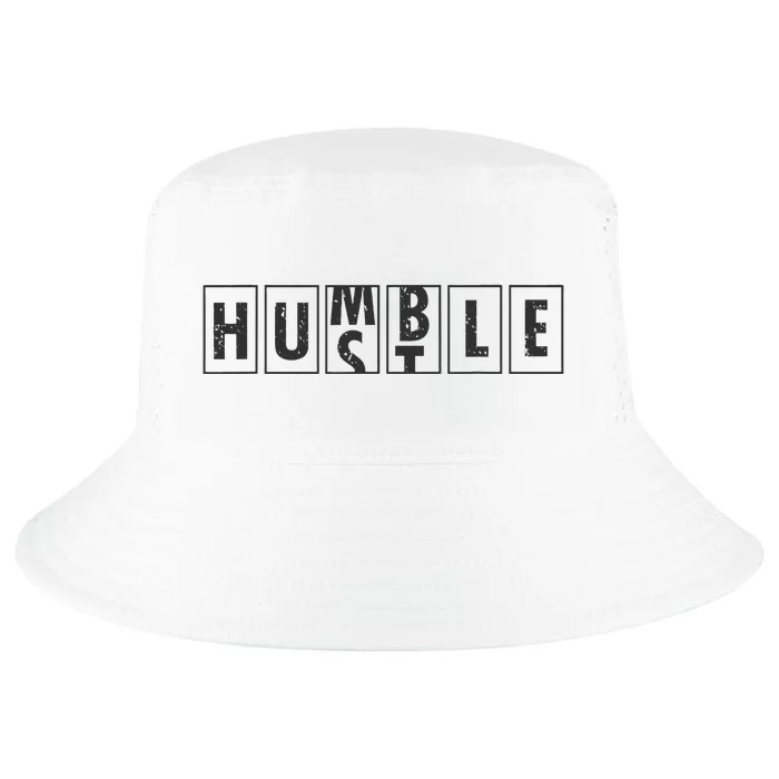 Humble Hustle Odometer Style Graphic Design Cool Comfort Performance Bucket Hat