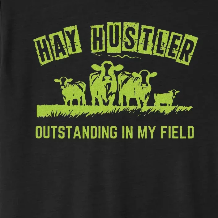 Hay Hustler Outstanding In My Field ChromaSoft Performance T-Shirt