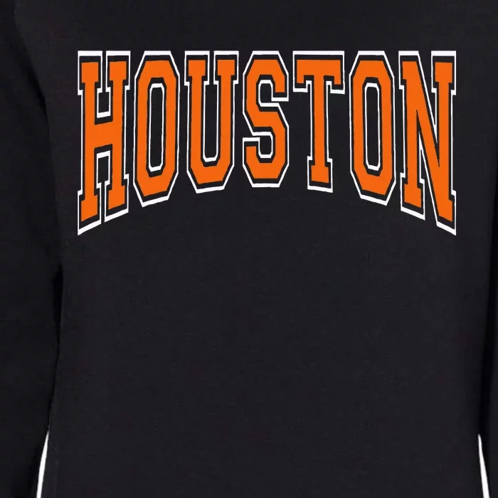 Houston Womens California Wash Sweatshirt