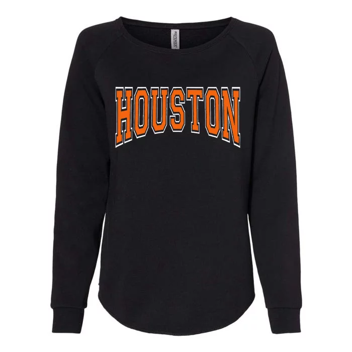 Houston Womens California Wash Sweatshirt