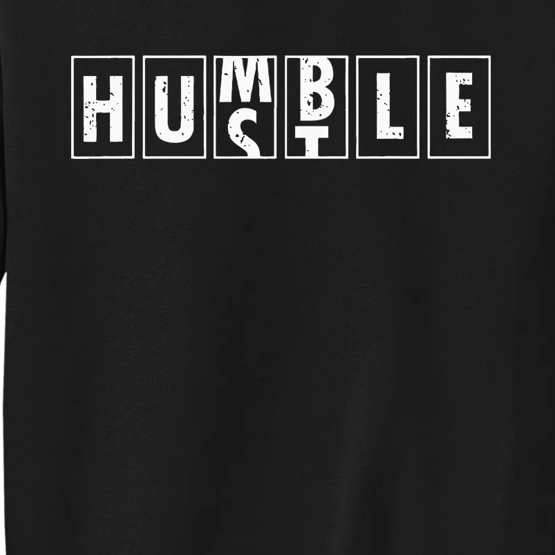 Humble Hustle Odometer Style Graphic Design Sweatshirt