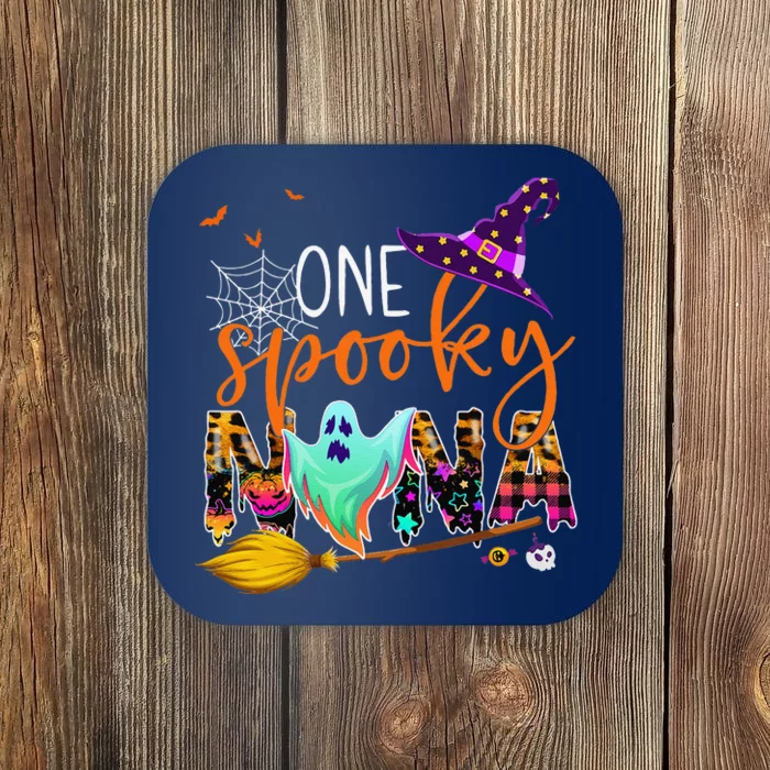 Happy Halloween One Spooky Nana Funny Nana Costume Coaster