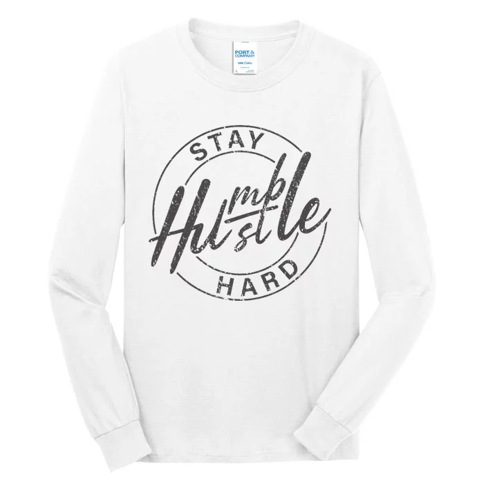 Humble Hustle Odometer Style Tall Long Sleeve T-Shirt