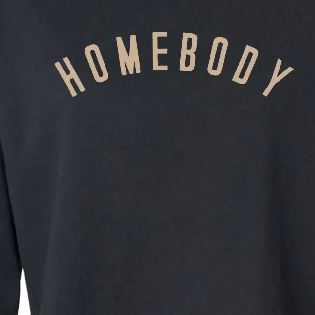 Homebody Cropped Pullover Crew