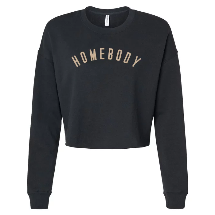 Homebody Cropped Pullover Crew