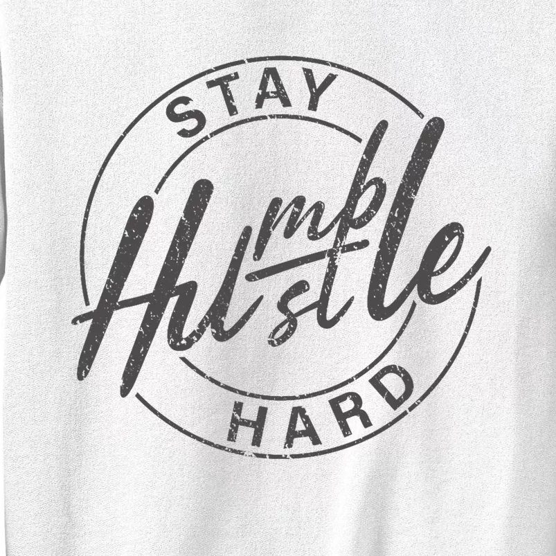 Humble Hustle Odometer Style Graphic Design Sweatshirt