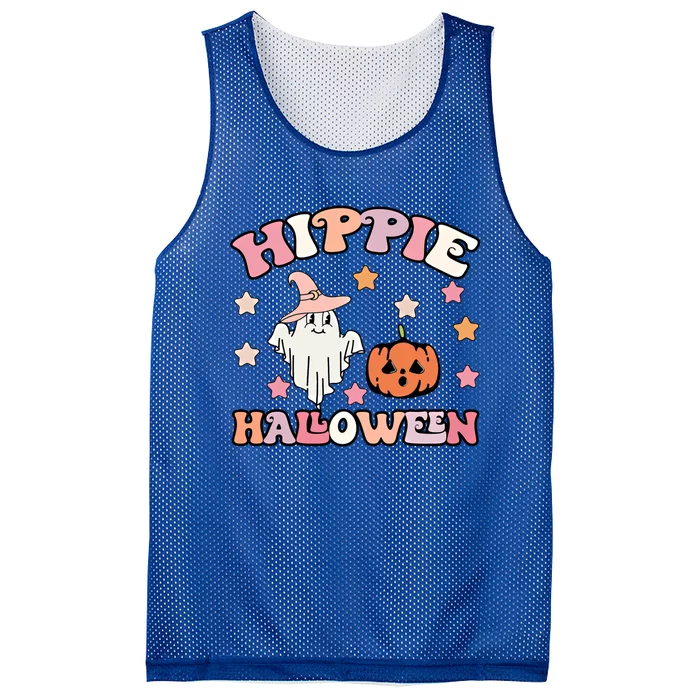 Happy Halloween Pumpkin Spooky Season Boo Squad Halloween Gift Mesh Reversible Basketball Jersey Tank