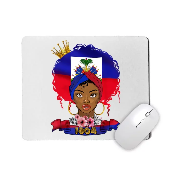 Haitian Haiti Patriotism Roots Heritage Mousepad