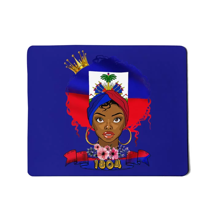 Haitian Haiti Patriotism Roots Heritage Mousepad