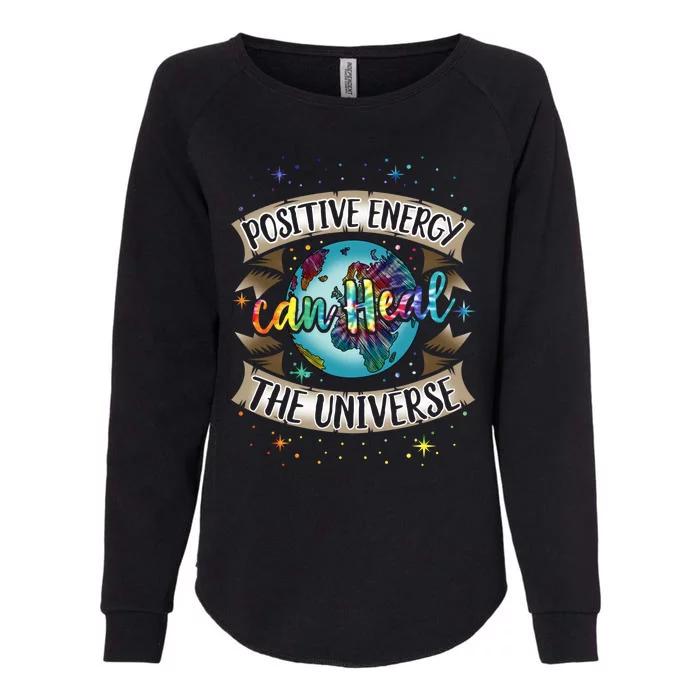 Holistic Healer Positive Energy Mindful Living Earth Day Meaningful Gift Womens California Wash Sweatshirt