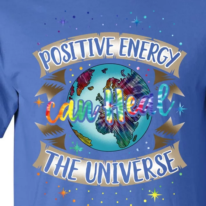 Holistic Healer Positive Energy Mindful Living Earth Day Meaningful Gift Tall T-Shirt