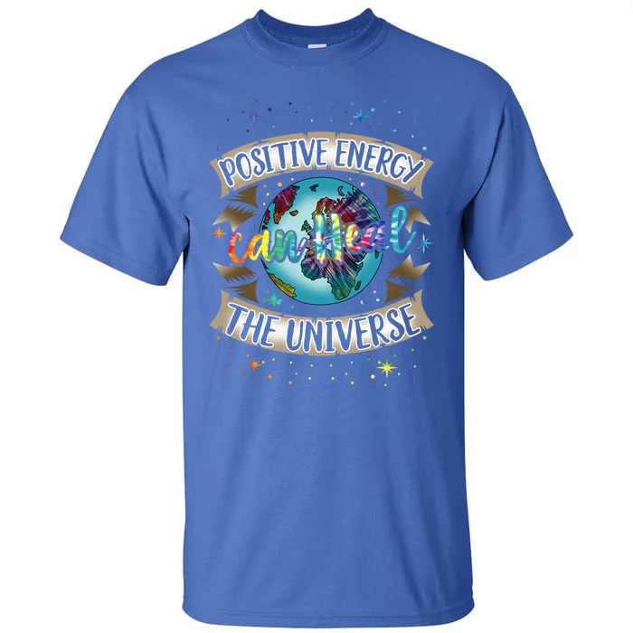 Holistic Healer Positive Energy Mindful Living Earth Day Meaningful Gift Tall T-Shirt