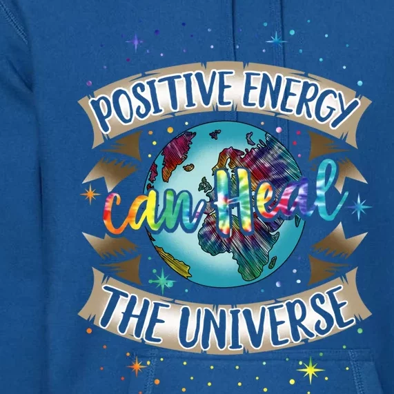 Holistic Healer Positive Energy Mindful Living Earth Day Meaningful Gift Premium Hoodie