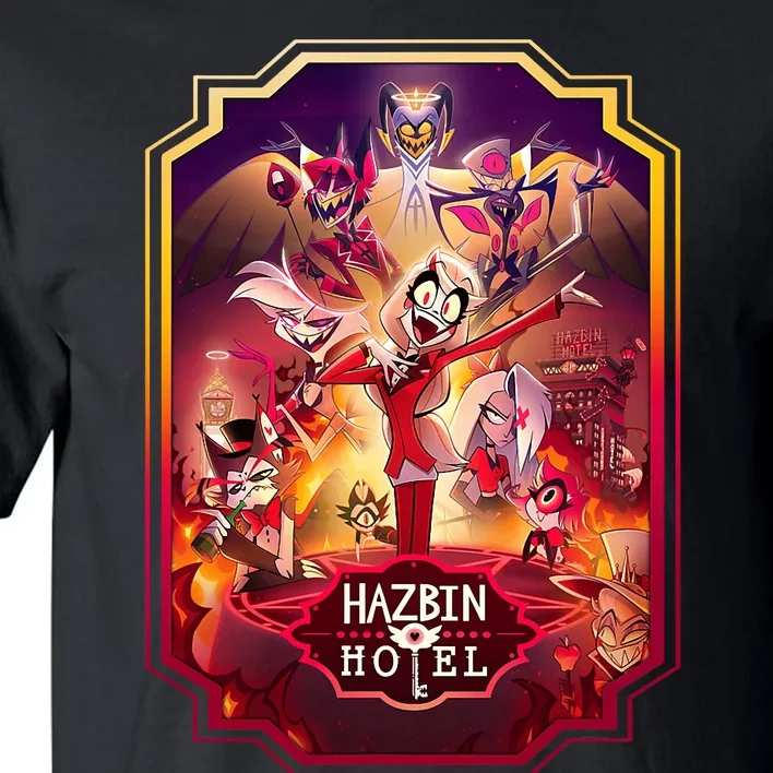 Hazbin Hotel Poster Art Tall T-Shirt