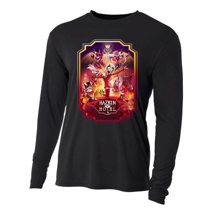 Hazbin Hotel Poster Art Cooling Performance Long Sleeve Crew