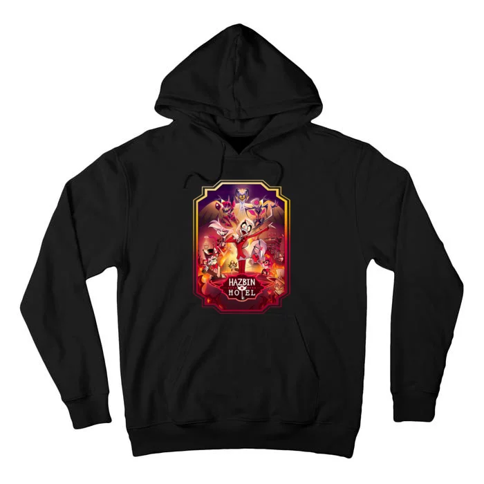 Hazbin Hotel Poster Art Tall Hoodie