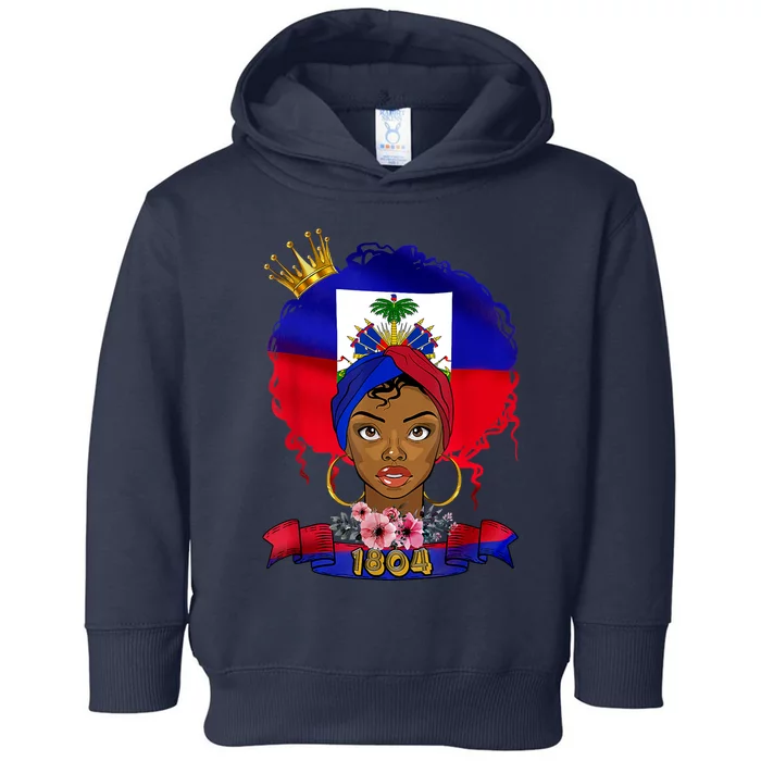 Haitian Haiti Patriotism Roots Heritage Toddler Hoodie