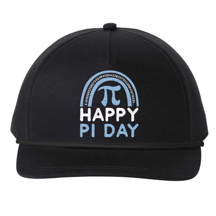 Humor: Happy Pi Day Gift Pi Day Sayings Gift Snapback Five-Panel Rope Hat