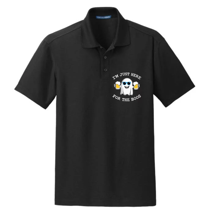 Hilarious Halloween Party Ghostly Spirits Present Dry Zone Grid Performance Polo